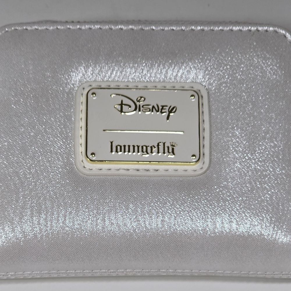 Loungefly Disney Minnie Mouse Wedding Bag Purse With Wallet Nwt - Picture 3 of 8
